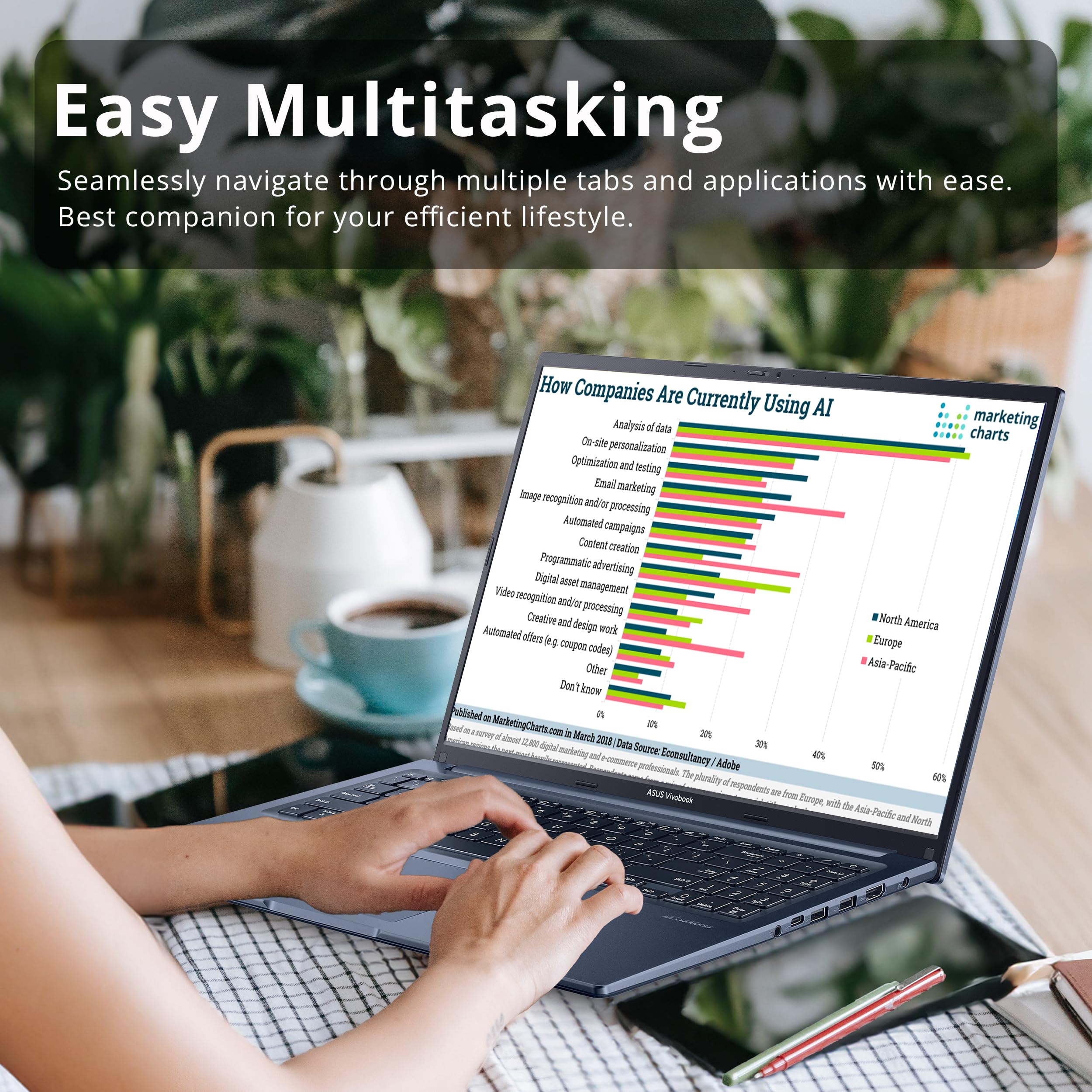 ASUS Vivobook 16 16'' FHD Business Laptop, AMD R7 5800HS, 16GB RAM