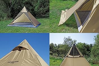 CAPTAIN STAG ティピーテント　ベージュ Amazon | キャプテンスタッグ(CAPTAIN STAG) テント ティピー