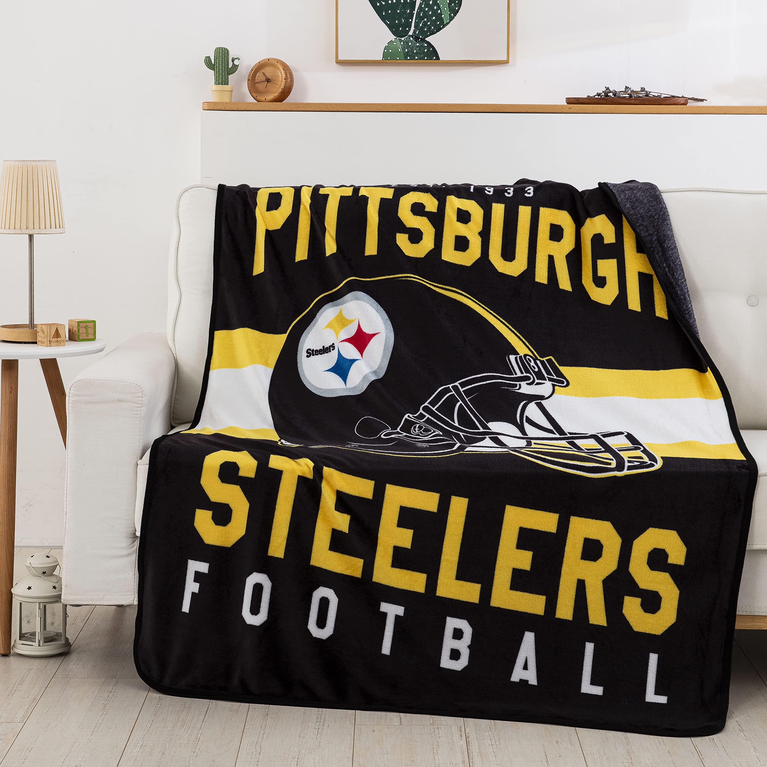 Amazon.com: Northwest NFL Singular Silk Touch Throw Blanket, 45 x 60  Pittsburgh Steelers : Sports u0026 Outdoors