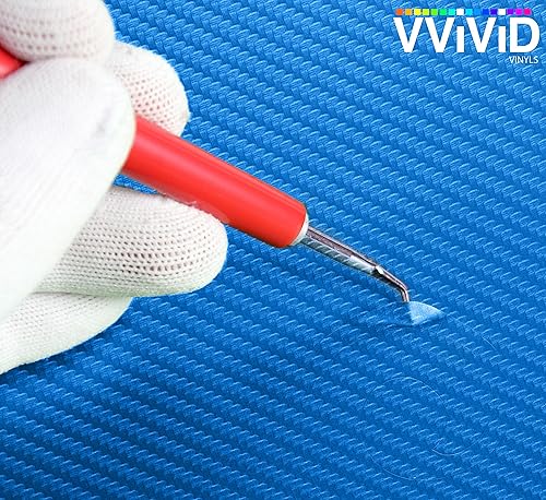 Miniatura 8 de VViViD Craft - Hoja de vinilo texturizada de fibra de carbono 3D de 1 x 5 pies para máquinas Silhouette, Cricut y Cameo, incluyendo hoja de papel de