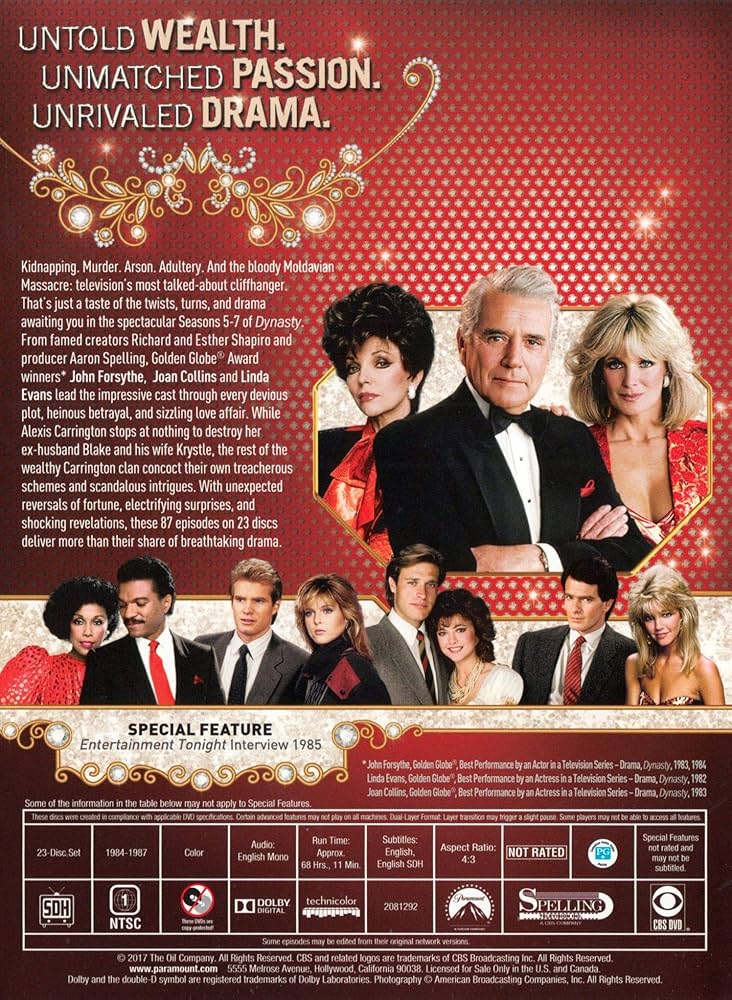 (未使用･未開封品)Dynasty: Season Five Two Pack/ [DVD] Amazon.com: Dynasty: Season 5 Two Pack : Heather Locklear