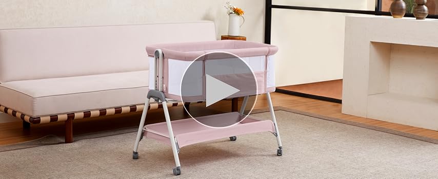 Amazon.com : ANGELBLISS Baby Bassinet Bedside Sleeper, Easy