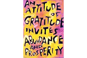 The Art of Gratitude - Wall Art Inviting Abundance Poster