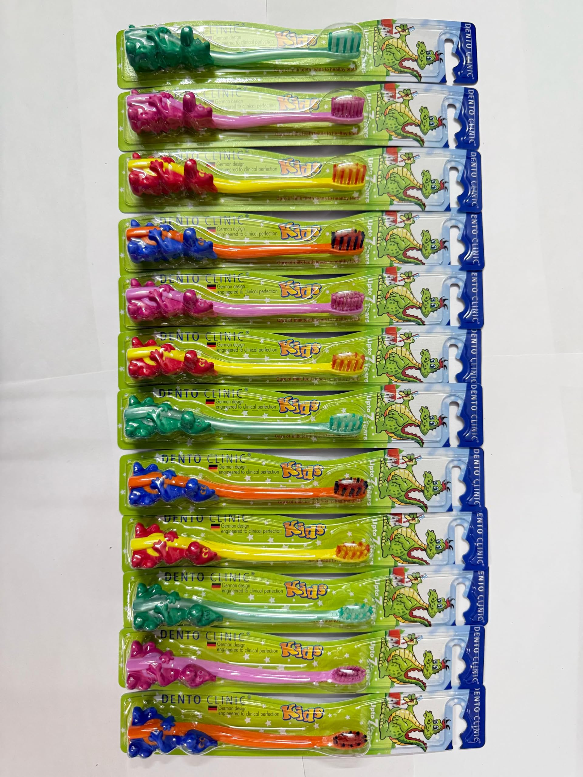 Smily Kids Soft Manual Toothbrush Multi Colour For Kids Up To 7 Years (Care Of Milk Teeth Leads To Healthy Teeth) Pack Of (12)-image-14