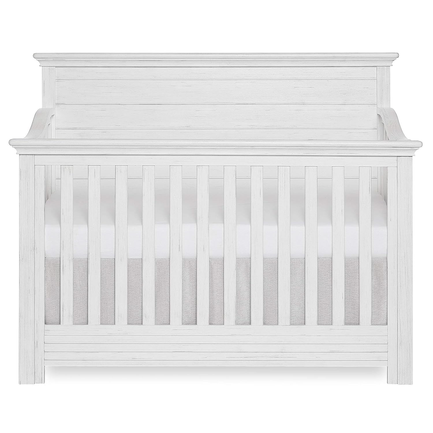 Buy Evolur Waverly 5 in 1 Full Panel Convertible Crib, Weathered White