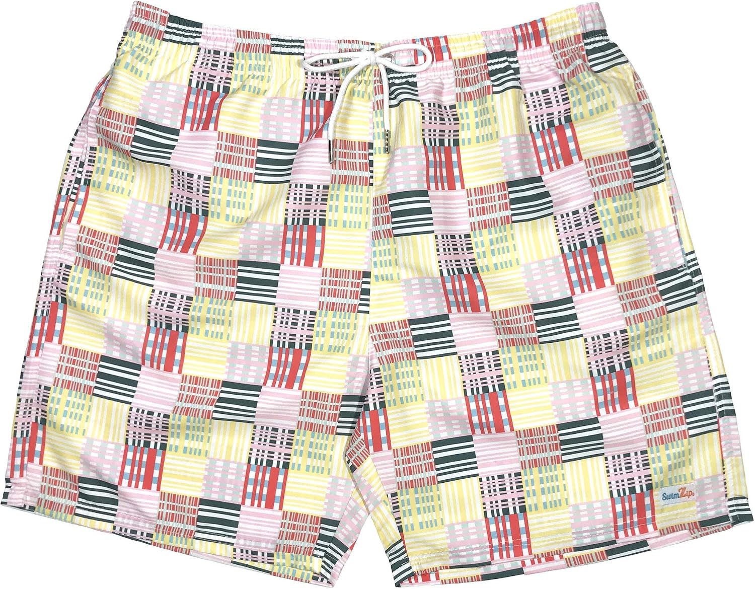 SwimZip Men's Swim Trunks - UPF 50+ Sun Protection Board Short - Multiple Colors