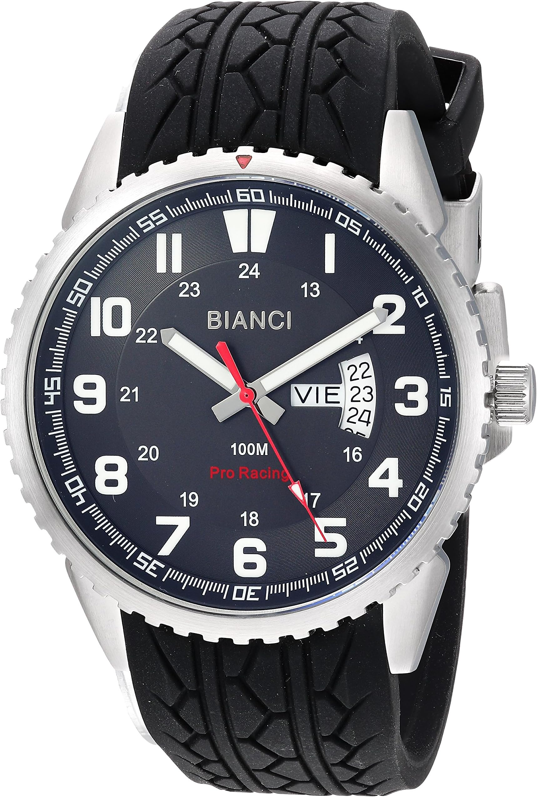 Roberto BIANCI Watches Men's Analog Quartz Watch with Silicone Strap RB70990
