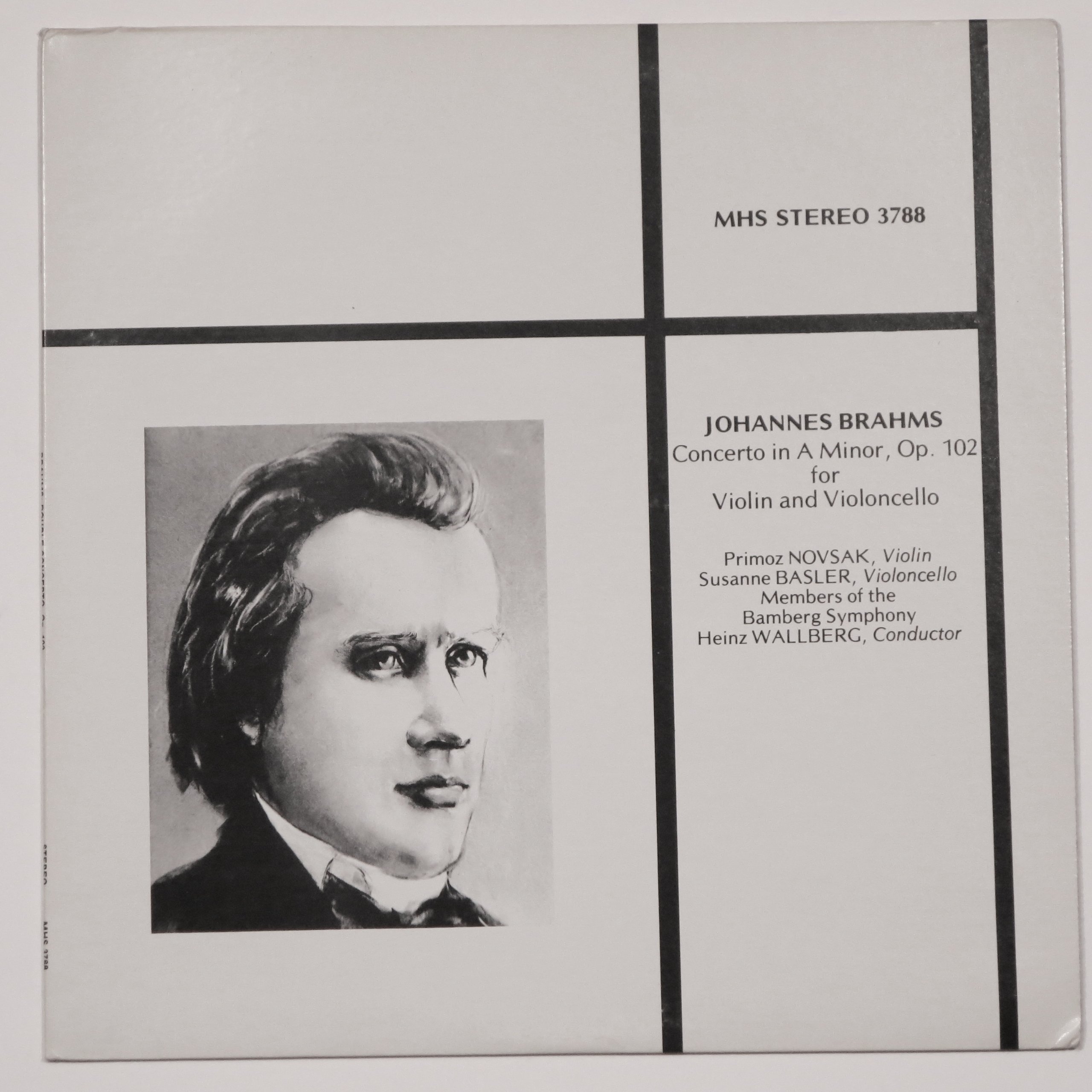 Johannes Brahms: Concerto in a Minor, Op. 102 for Violin and Violoncello