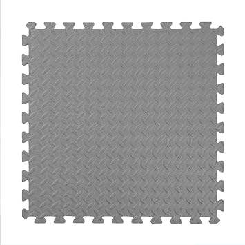 IncStores 5/8 Inch Thick Diamond Soft Foam Flooring Tiles | High-Density Interlocking Foam Tiles for Rugged Style in Your Home Gym, Playroom, and More