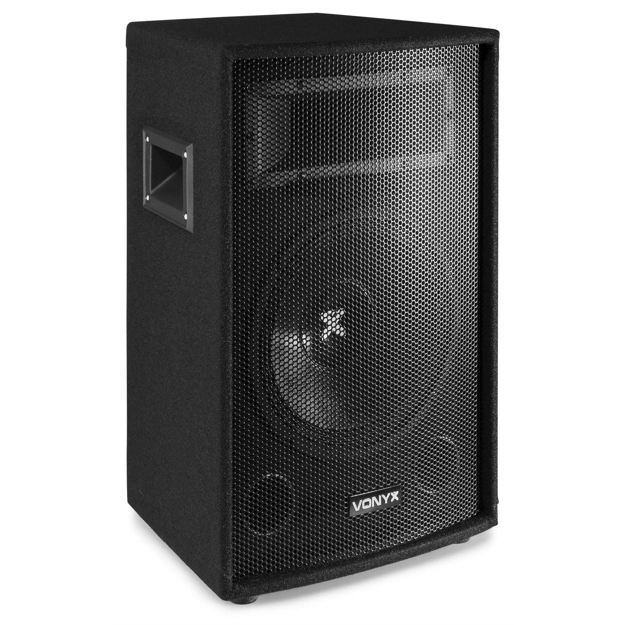 SkyTec - DJ Lautsprecher Set, Mobile PA Anlage Komplettset 700 Watt, mit Mischpult, Verstärker, Stativen und Kabeln, DJ Set Komplett, 12 Zoll DJ Boxen Set, 8 Ohm PA System, DJ Anlage für Beginner