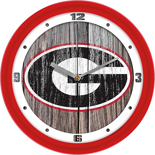 Vista 103 de SunTime Alabama Crimson Tide - Reloj de pared desgastado
