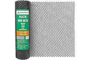 Plastic Wire Rigid Rodent Barrier Mesh - 1.3ft Height x 10ft Length (15.7" x 120")