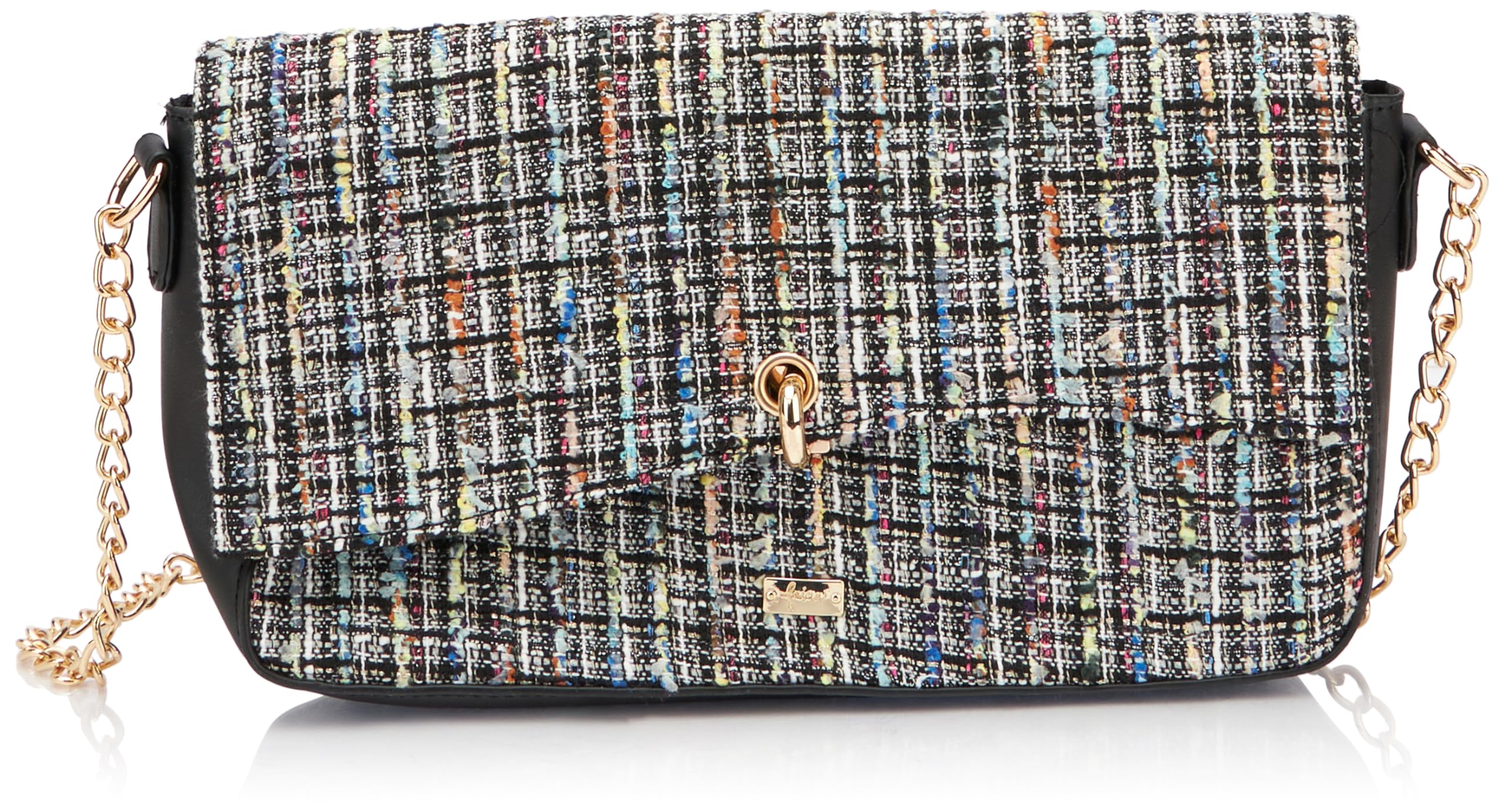 nascita Women's Clutch/Evening Bag, Black Multi-Coloured, One Size