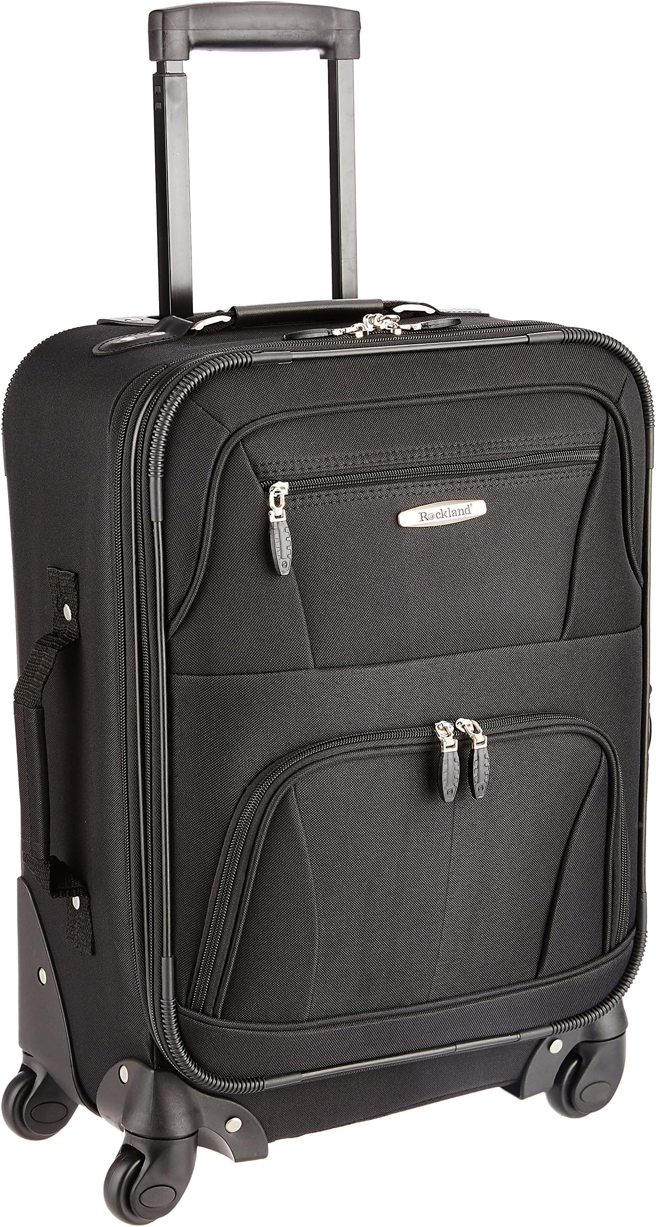 Pasadena Expandable Spinner Carry-on 19", Black