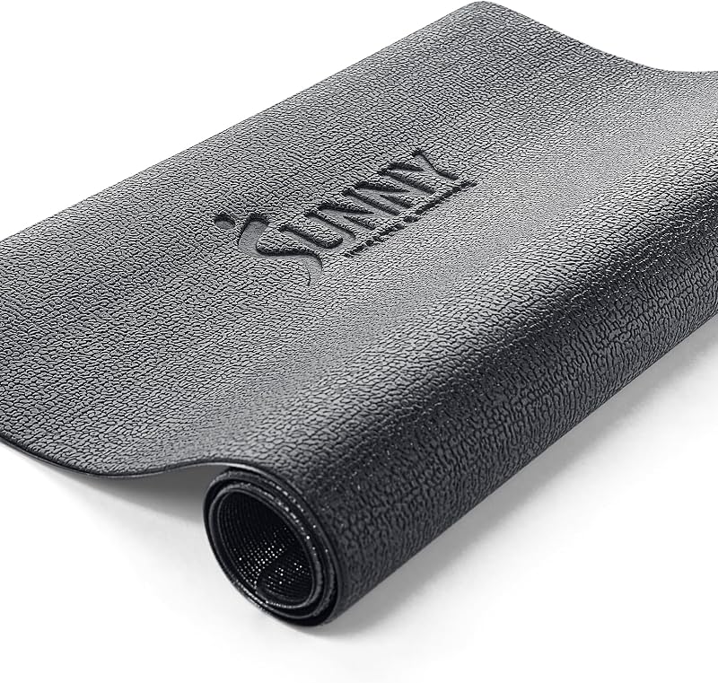 Equipment Mats, Home Gym Floor Protection, 4 Sizes | Non-Slip, Protects Floors/Equipment, Absorbs Vibration, Sweat-Resistant, High-Density Foam, For Different-Sized Machines