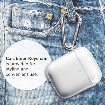 Custom Name & Initial Crystal Clear Case for AirPods 4th Generation Pro/Pro 2 and 3rd Generation,Thin Shockproof Protective Customized Transparent Case(Blue Butterfly)