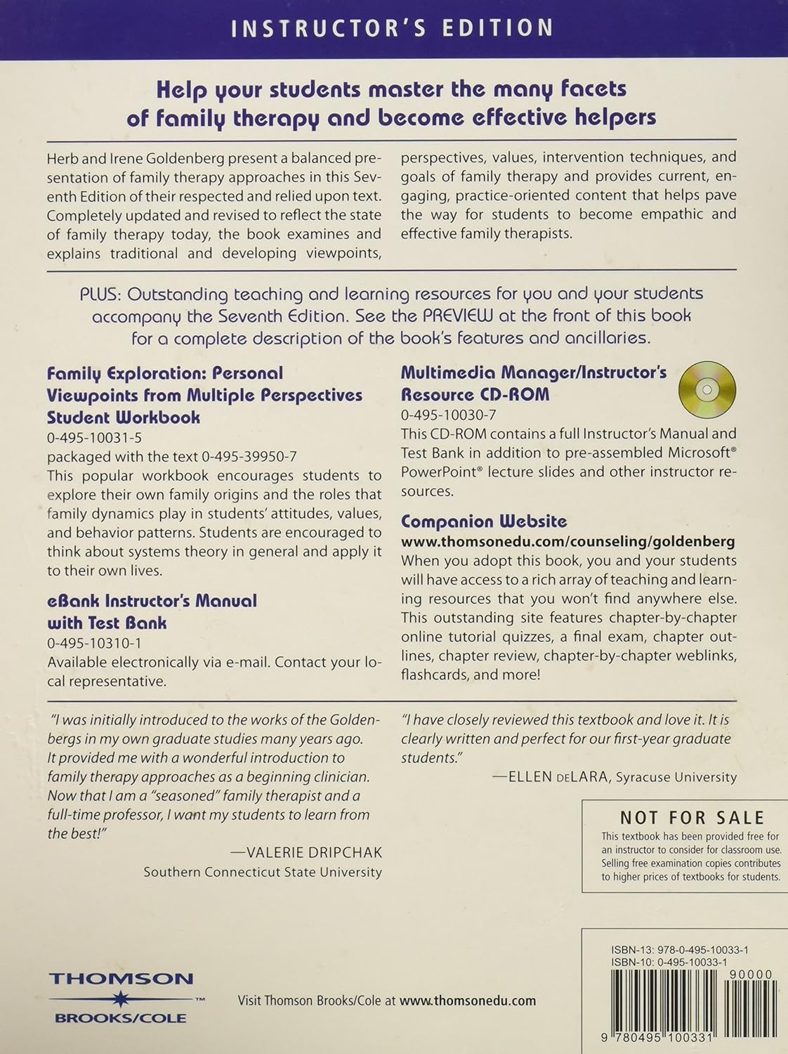 By Herbert Goldenberg, Irene Goldenberg: Family Therapy: An Overview Seventh (7th) Edition