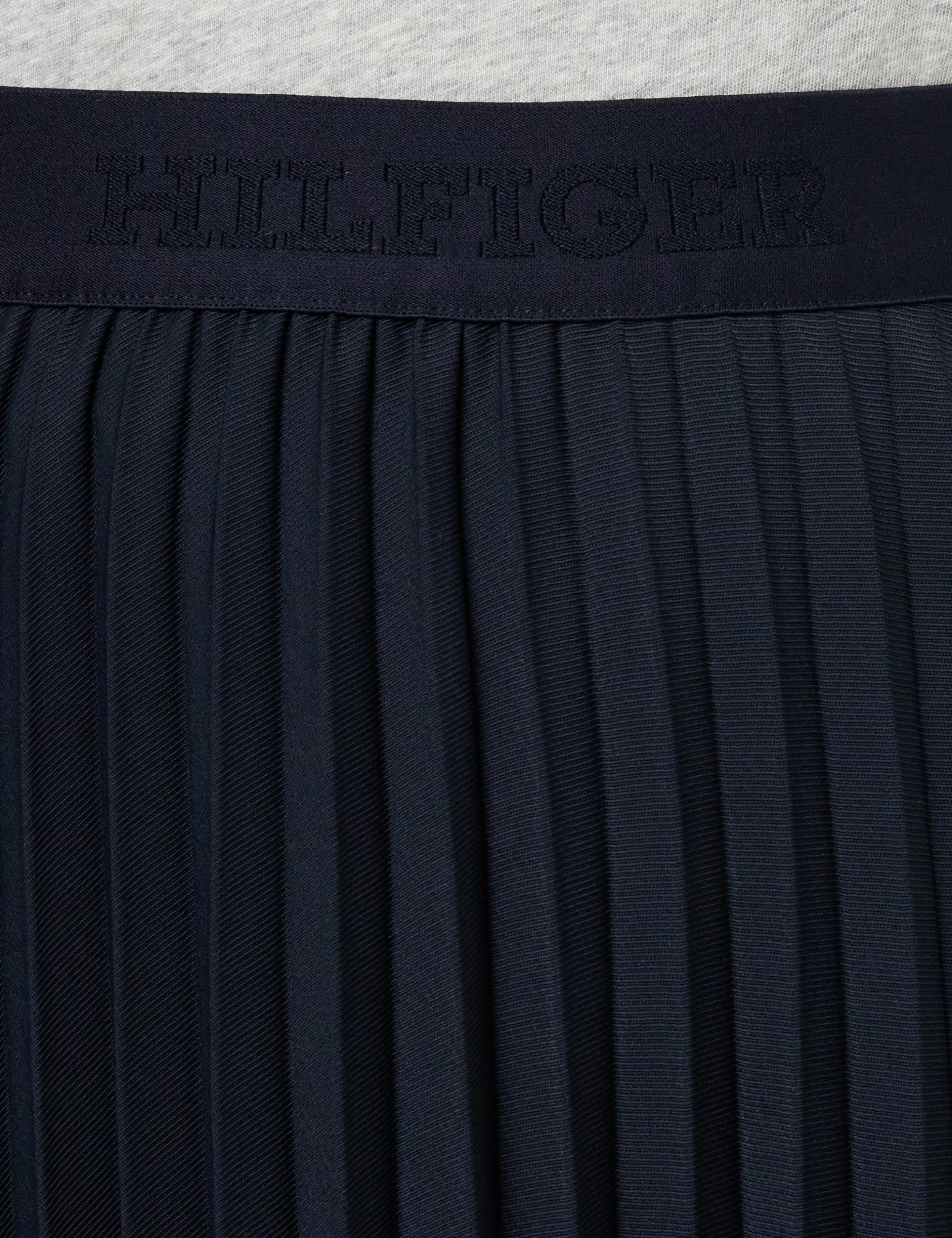 Tommy Hilfiger Spódnice plisowane Kobiety Fluid Twill Plisowana Spódnica Midi