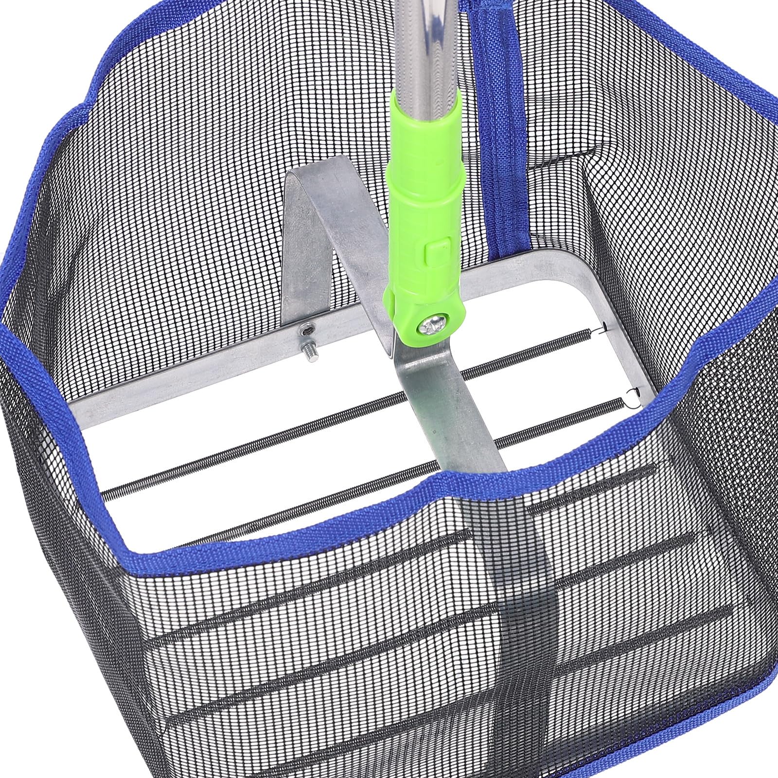 ABOOFAN Ramasse-balles Collecte Facile et Rapide Couleur Aléatoire Portable Télescopique en Acier Inoxydable et Nylon de Tennis de Table pour Terrains de Jeux