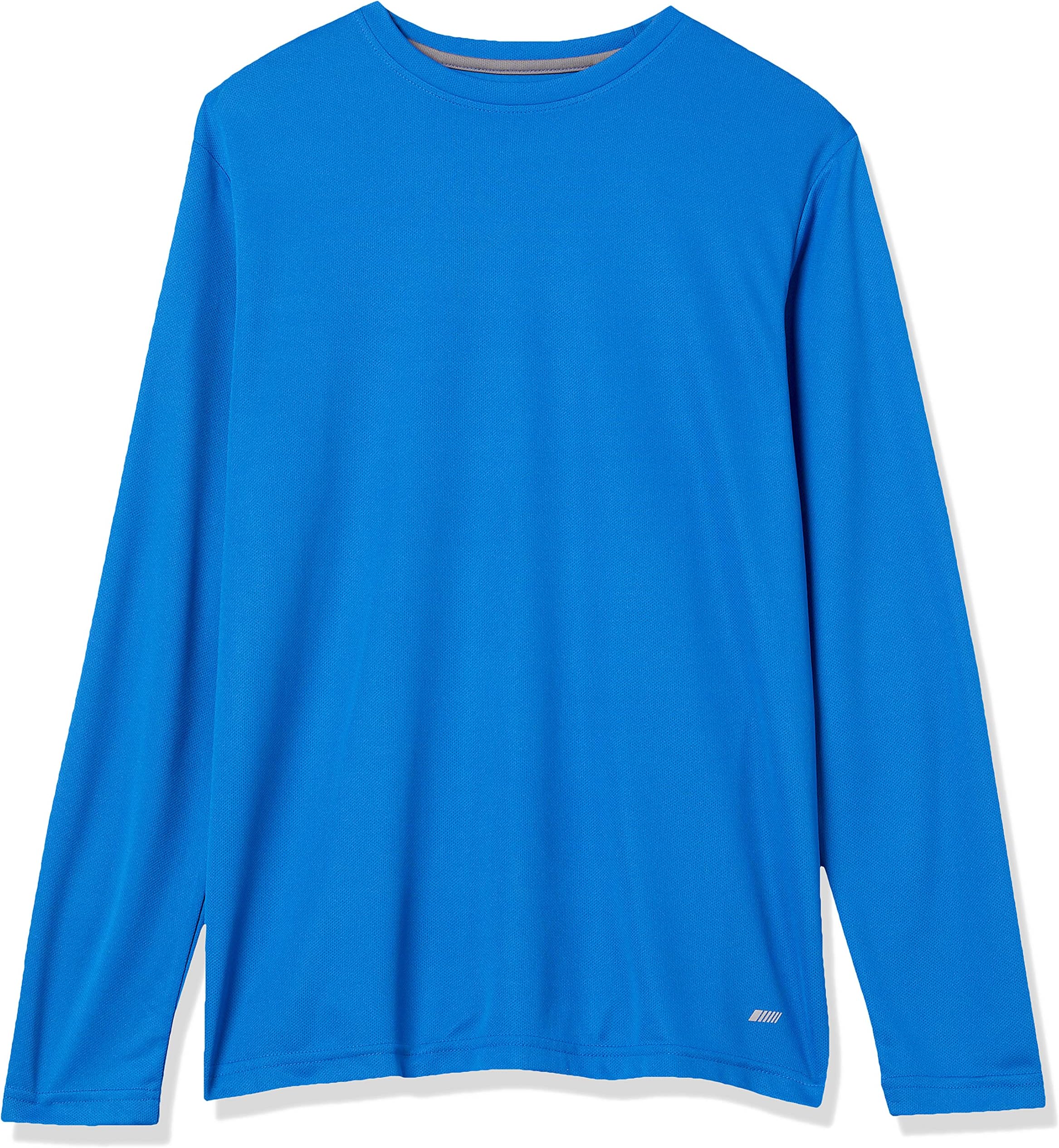 Amazon Essentials Men's Moisture Wicking Long Sleeve Performance Tech Crew Neck T-Shirt