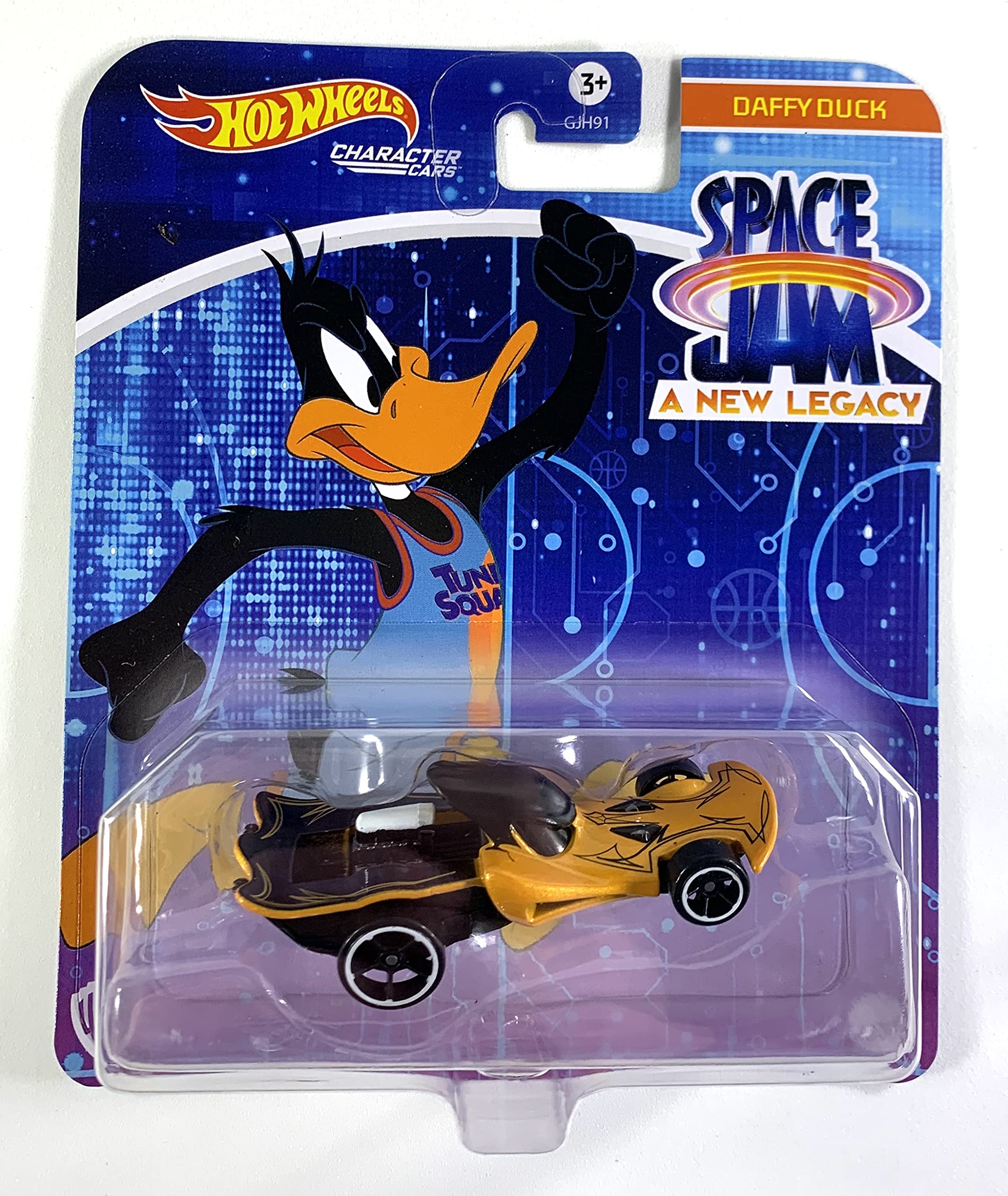 Hot WheelsSpace Jam - Daffy Duck - Character Car - #5/7