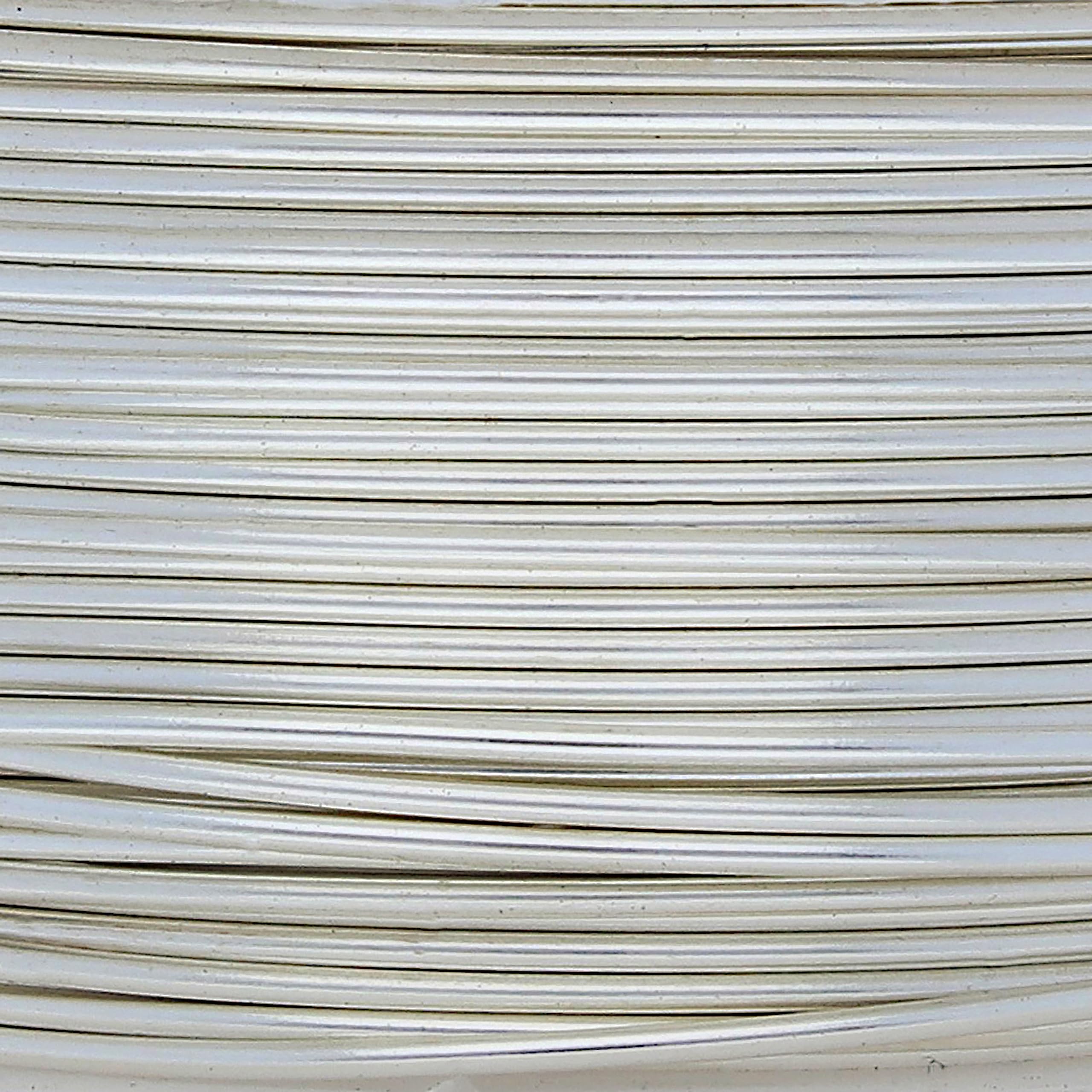 Silver Filled Wire - 20 Gauge Dead Soft Round - 0.5oz (9.38ft) by Beadsmith