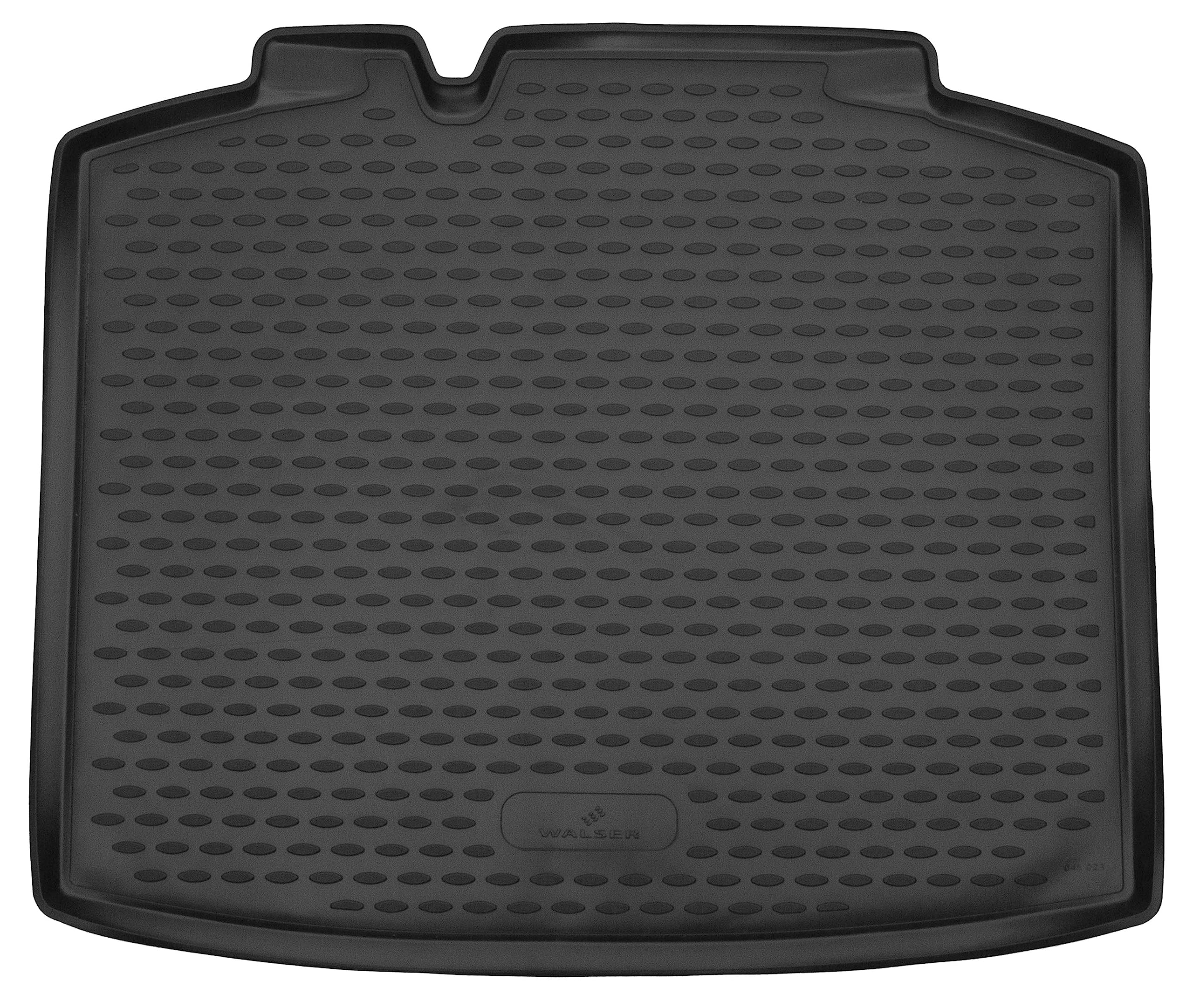 Walser Vasca Baule XTR su Misura Compatibile con Skoda Rapid Spaceback Hatchback (NH1) 2017-2019, Tapetto per Bagagliaio, Tappetino Baule