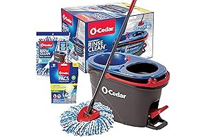 O-Cedar EasyWring Spin Mop & Bucket Floor Cleaning System