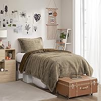 Vista 7 de Byourbed Melange Chunky Bunny - Edredón Queen de gran tamaño Coma Inducer - Butternut