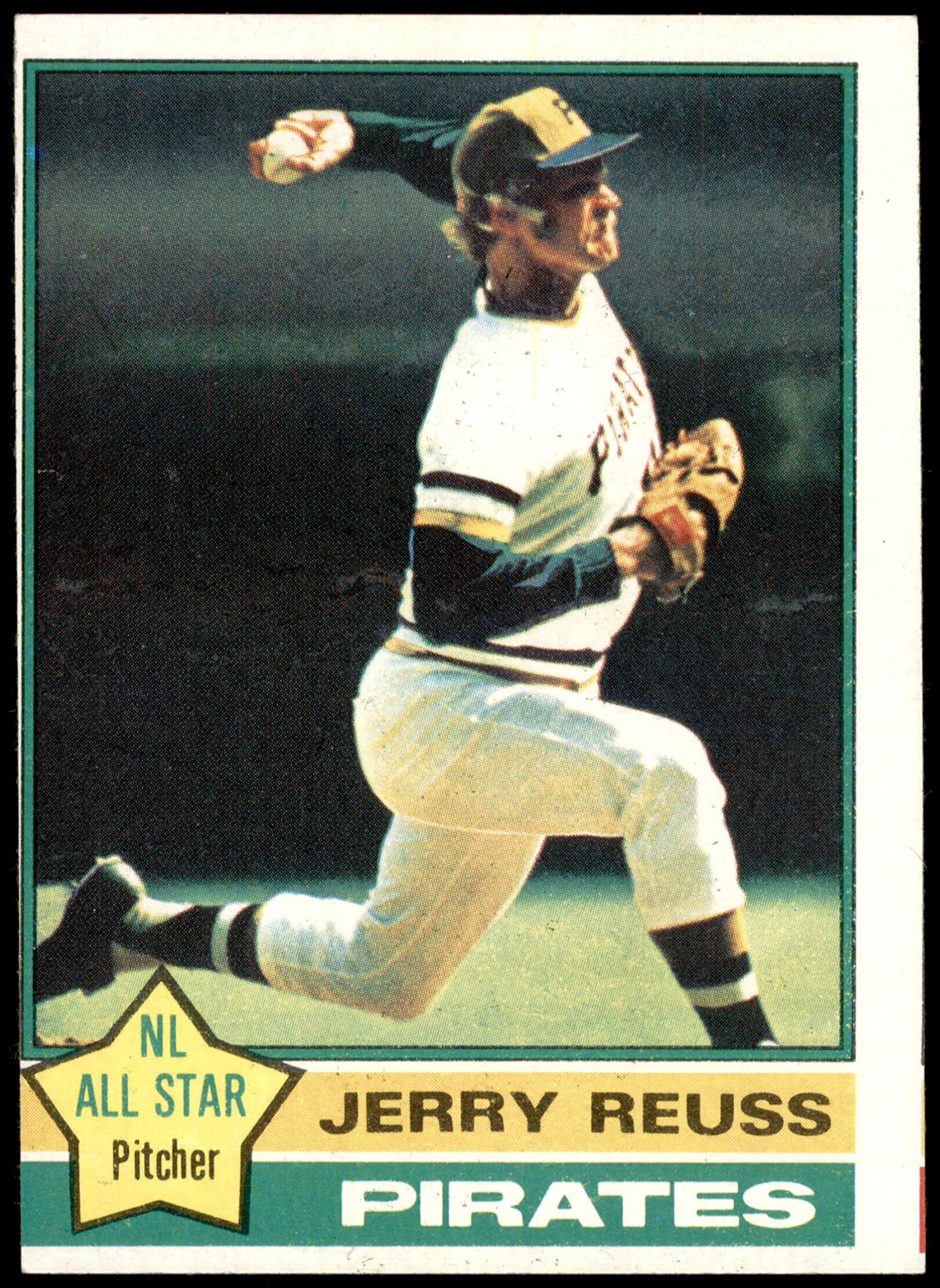 Amazon.com: 1976 Topps # 60 Jerry Reuss Pittsburgh Pirates (Baseball Card)  VG Pirates : Collectibles & Fine Art