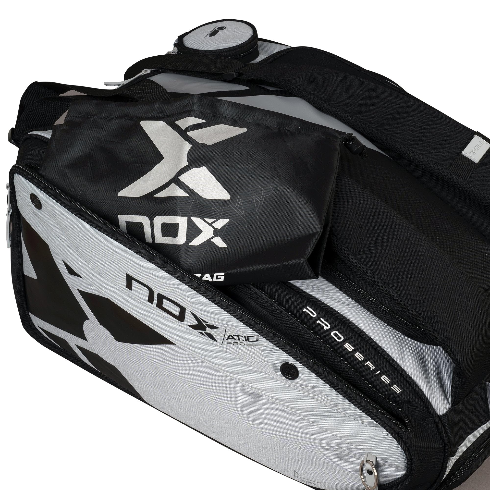 NOX AT10 Competition XL Compact łopatka do segregatorów szary/czarny