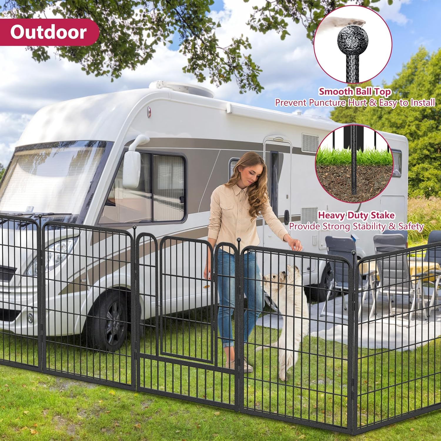 Ultimate Guide to the 32-Inch Portable Dog Playpen: Perfect Play Space for Your Furry Friends!
