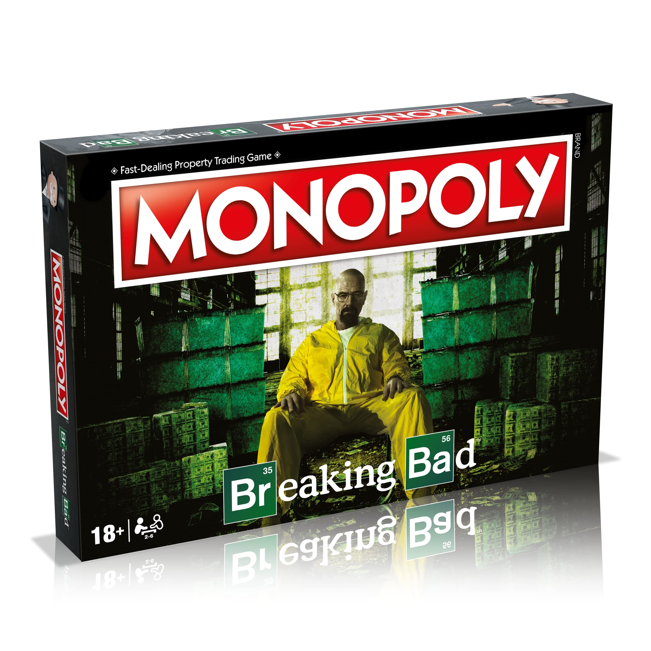 Winning Moves, board game, MONOPOLY Breaking Bad, sell and trade to succeed, is a great gift for people from 8 years old