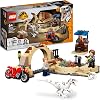 LEGO® Jurassic World Atrociraptor Dinosaur: Motorcycle Tracking Toy Making Set for Kids Ages 76945-6 and Over 169 Pieces