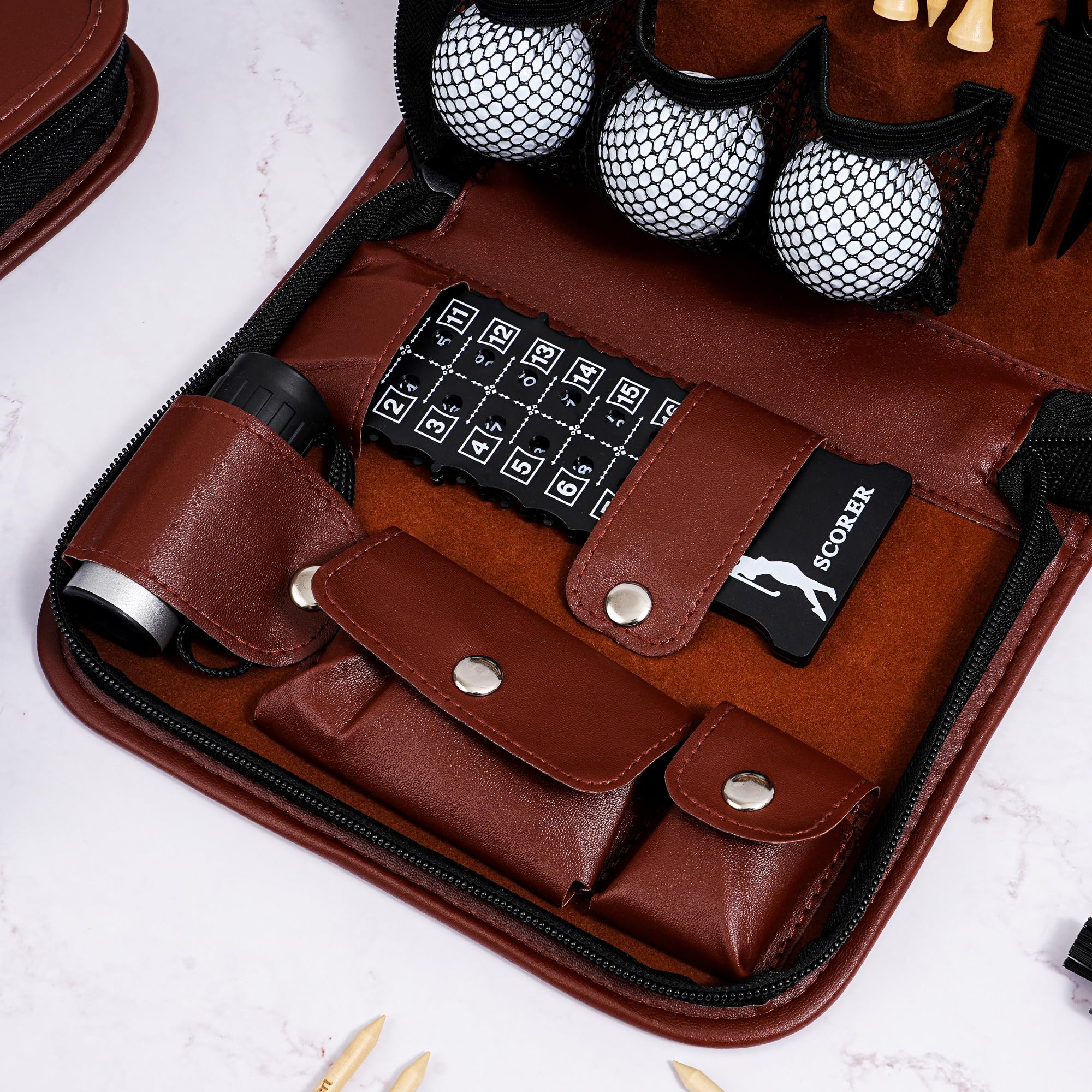 Juego de Accesorios de Golf Personalizados, Juego de Regalo Personalizado, Tees de Golf Grabados, Herramientas de césped, Marcador de Pelota, Regalos para golfistas