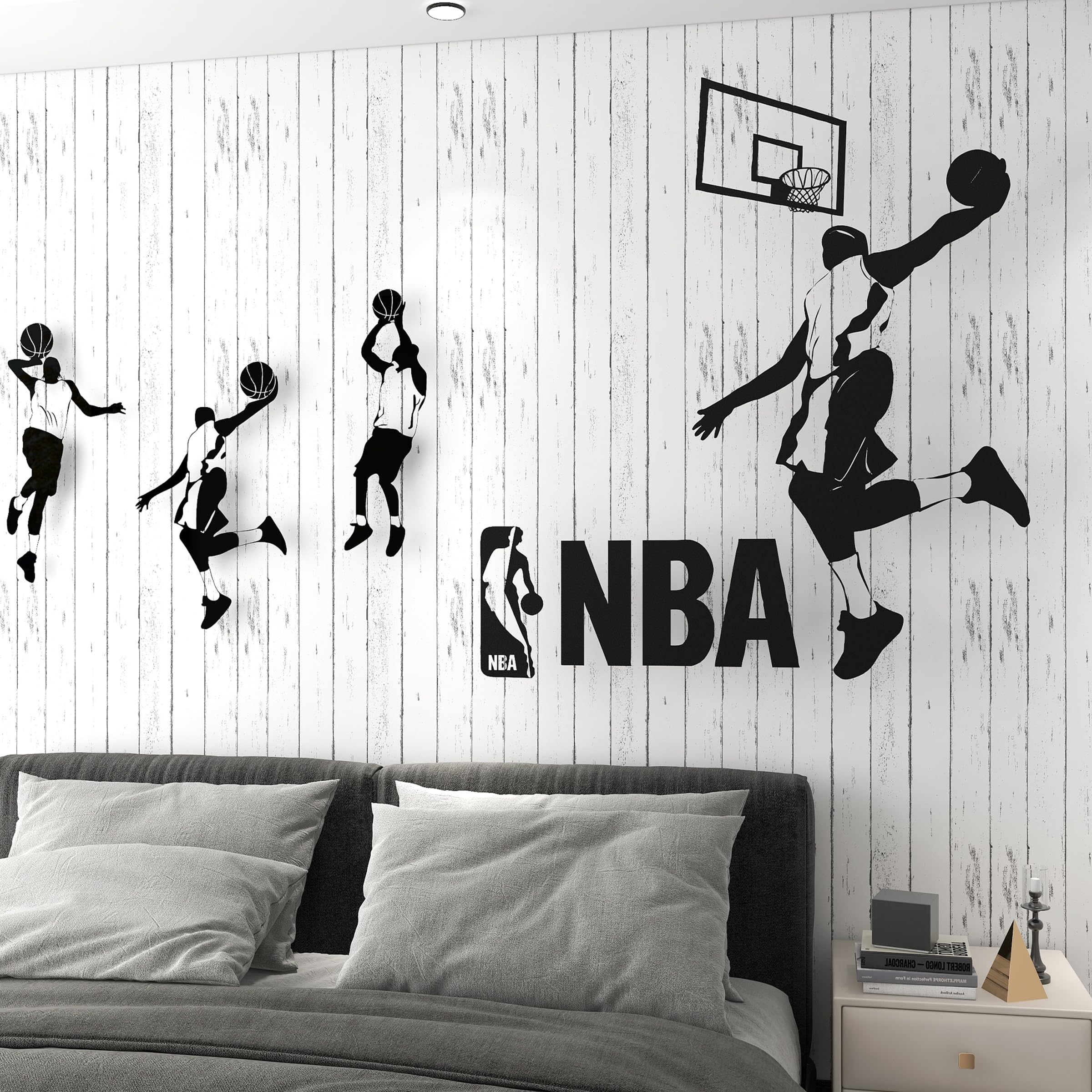 HappyHome Papier Peint à Effet Bois De Style Rétro – Papier Mural Autocollant En PVC – Résistant à L'eau, Imperméable à L'huile Et Amovible – Pour