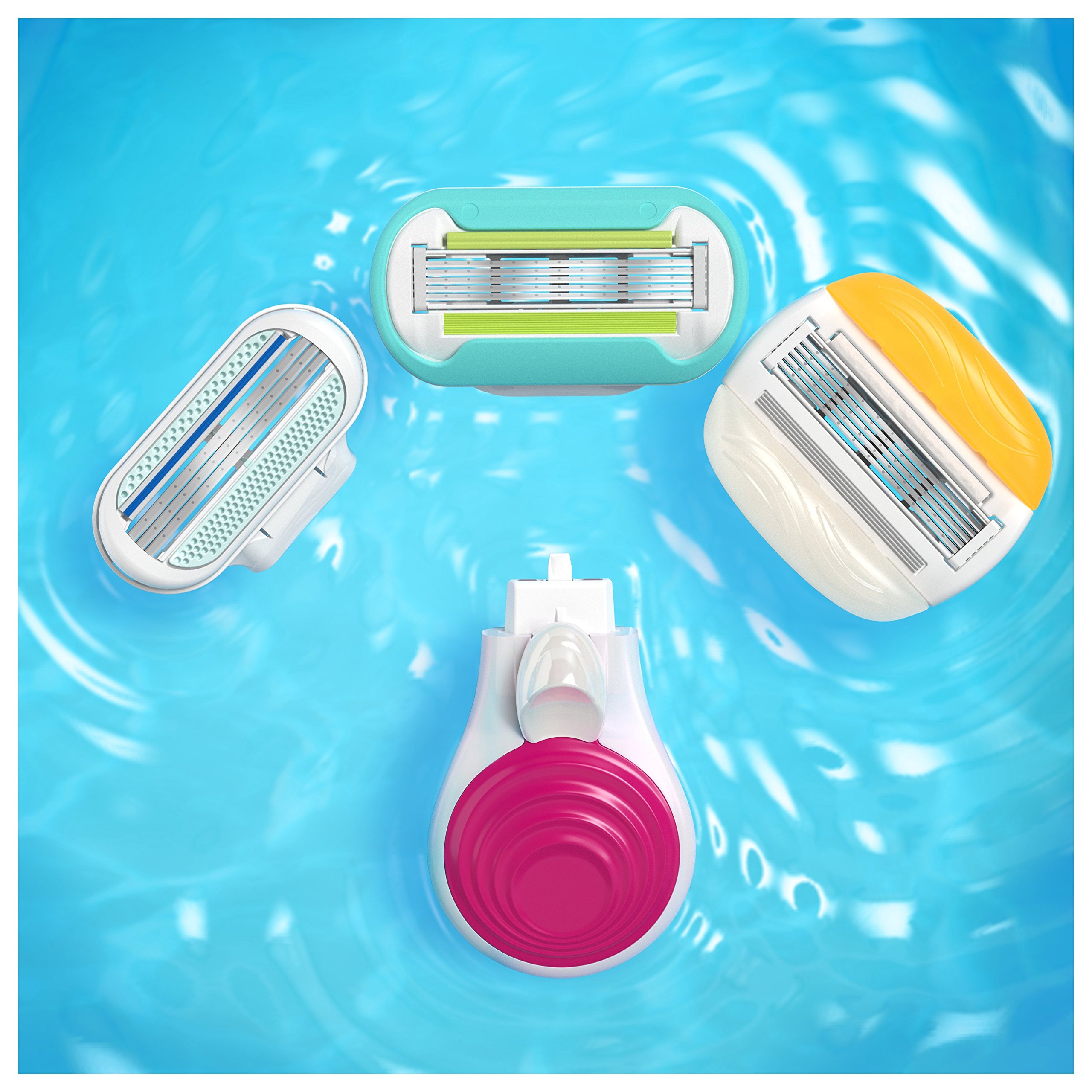 Venus Extra Smooth Rasoir Femme + 1 Lame de Rasoir Recharges, Compact pour les Déplacements [OFFICIEL]