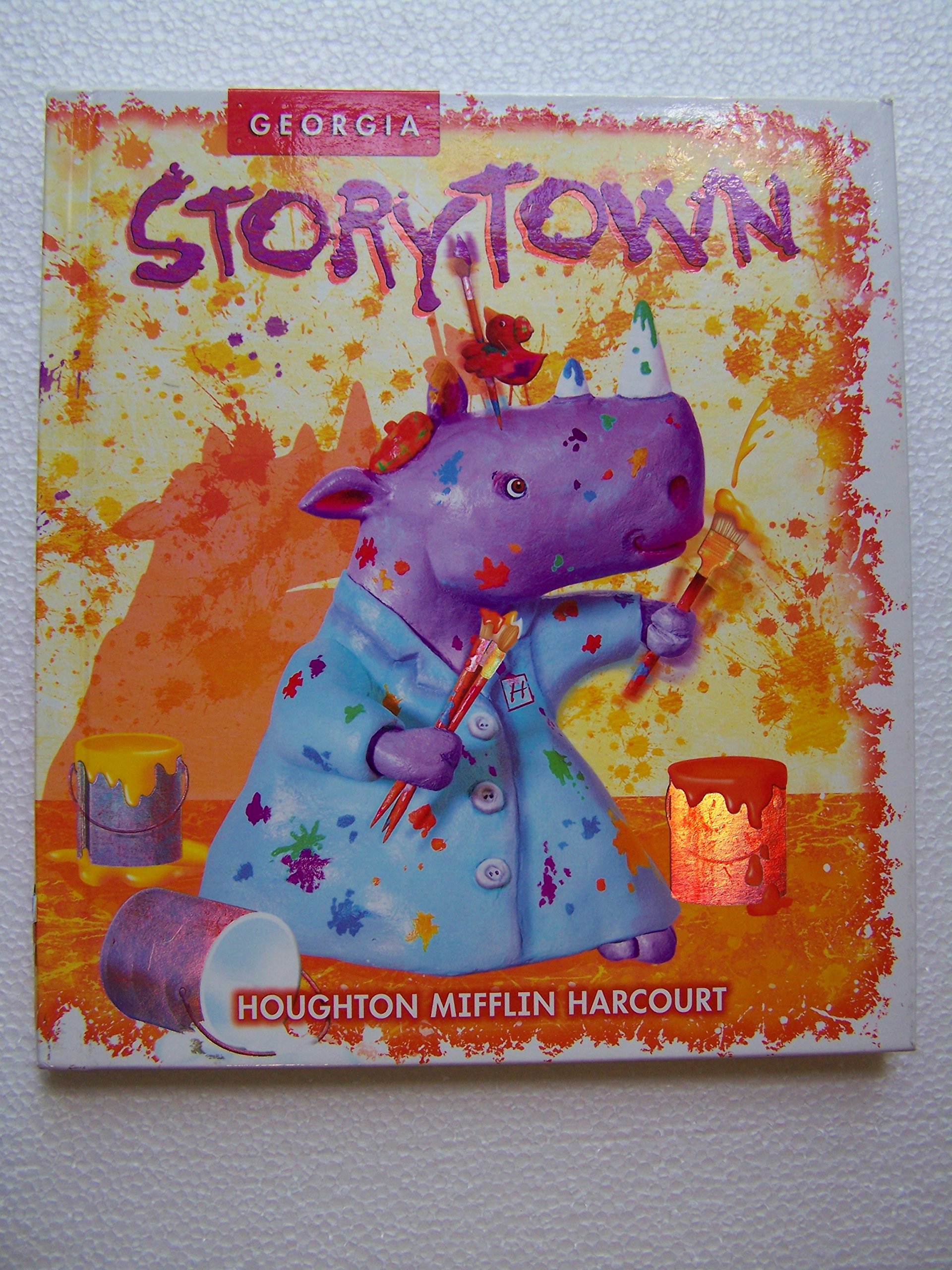 Harcourt School Publishers Storytown Georgia: Se Make Your Mark Level 1-4 Grade 1 2008