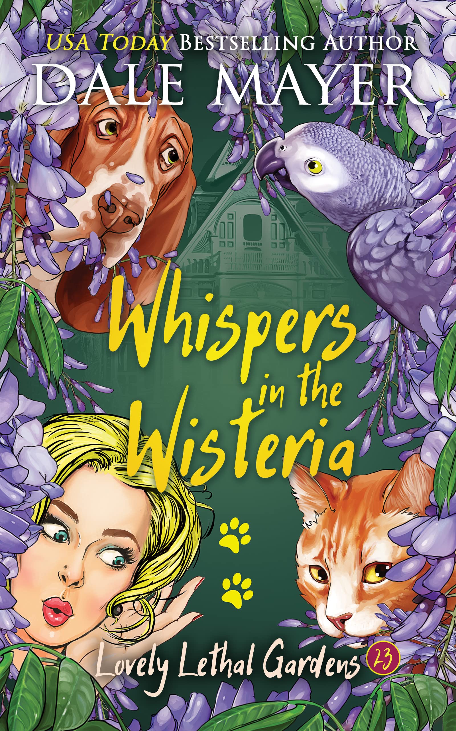 Whispers in the Wisteria (Lovely Lethal Gardens Book 23)