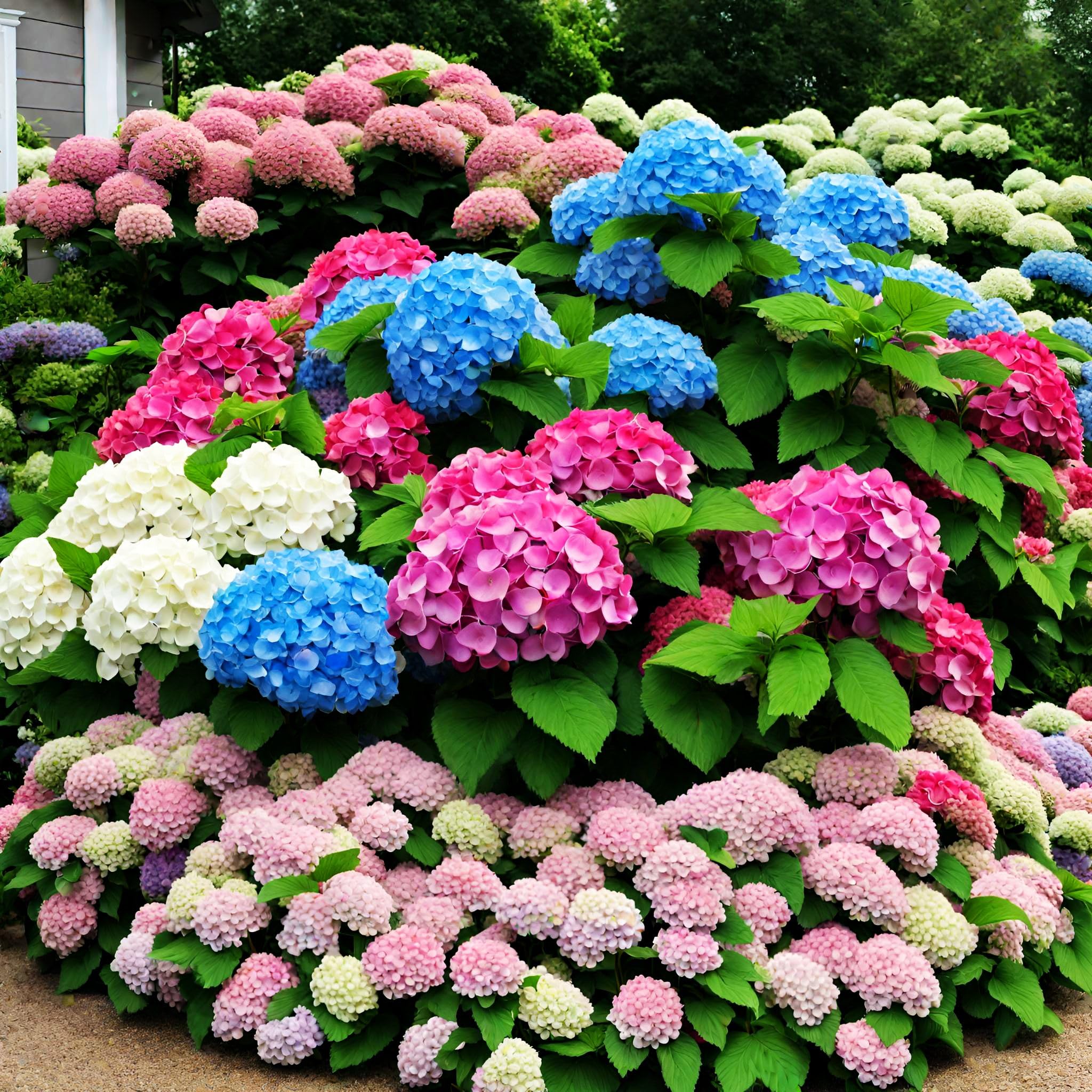 Amazon.com: 50+ Mixed Color Hydrangea Seeds for Planting