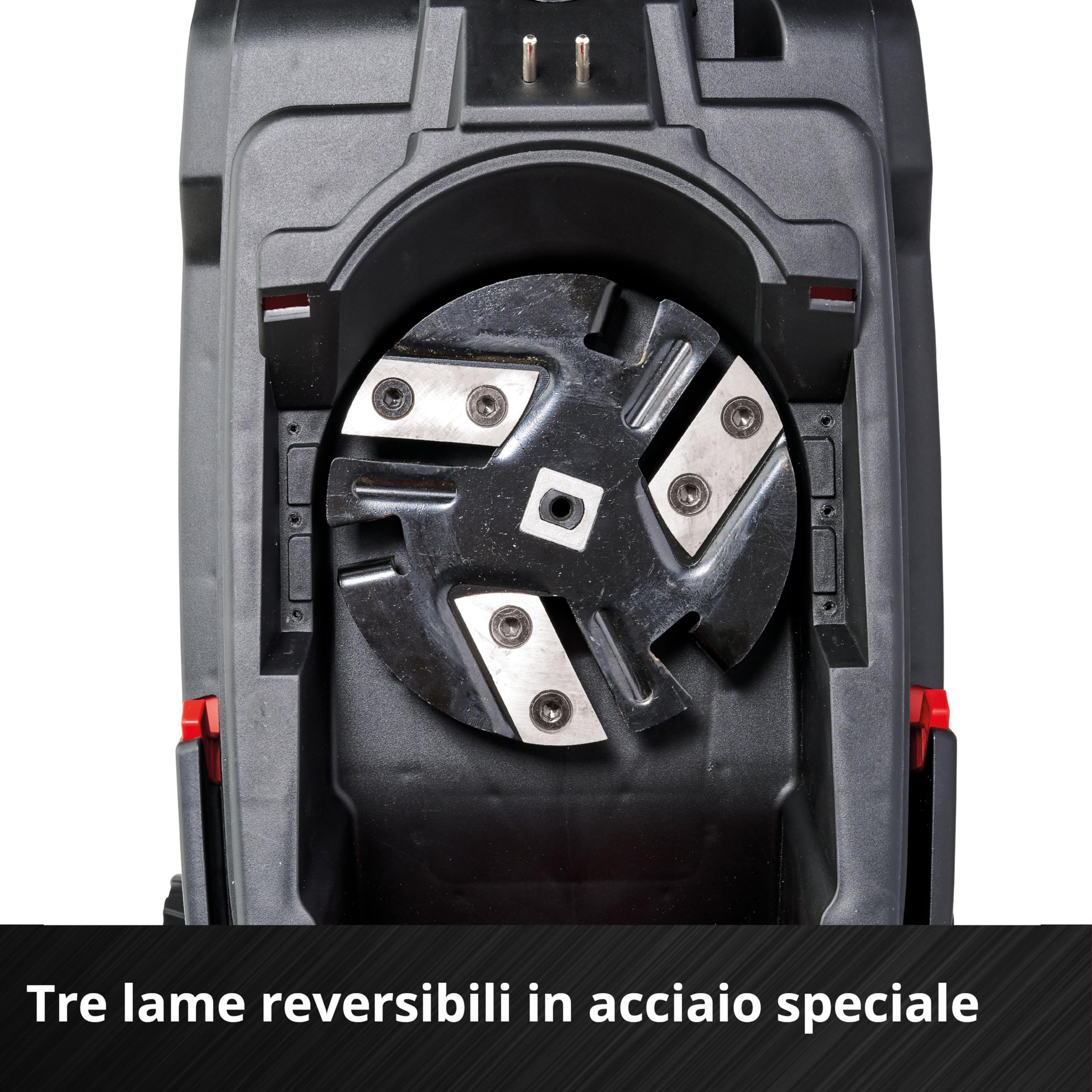 Einhell REDAXXO 36/25 Power X-Change trinciatrice a batteria 36 V 25 mm 3 lame in acciaio sacco 55 L