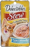 Vista 10 de Hartz Delectables - Golosina para lamer pollo y atún para gatos, 1.4 onzas, 12 unidades (paquete de 8)