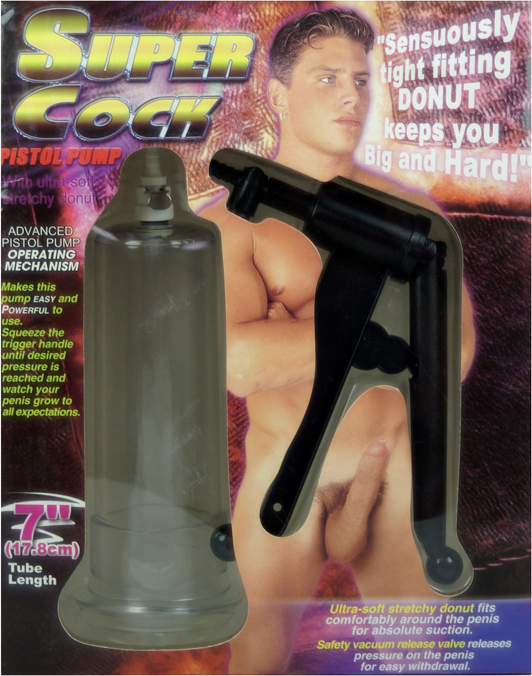 Super Cock Pistol Pump 7"(17.8 cm)