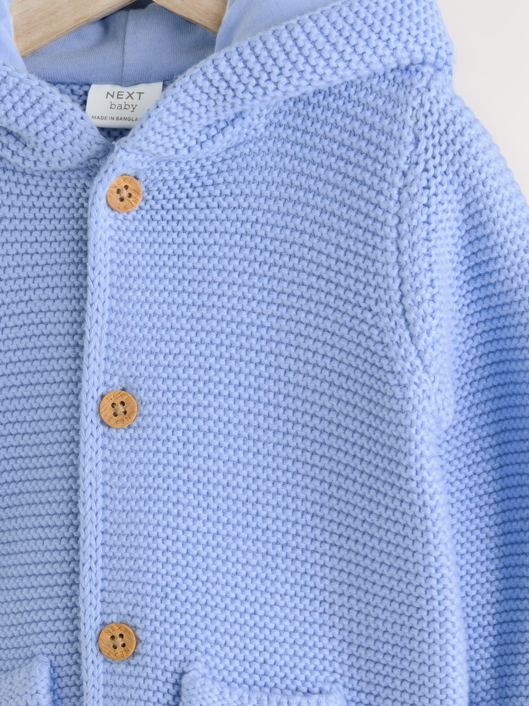 NEXT Bébé garçon Cardigan bébé en Maille Bleu 12 Mois-18 Mois