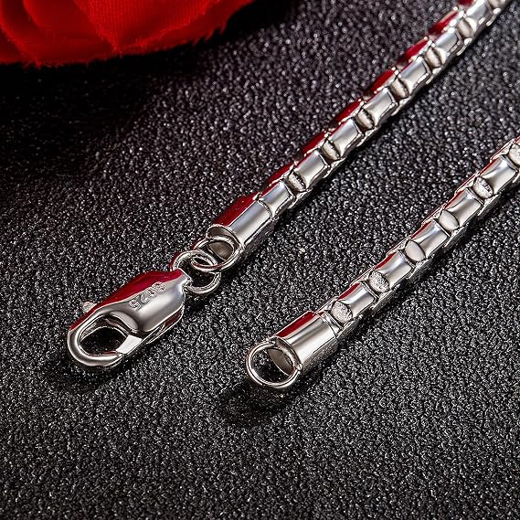 Amazon.co.jp: ziqiudie S925 スターリングシルバー イタリアン