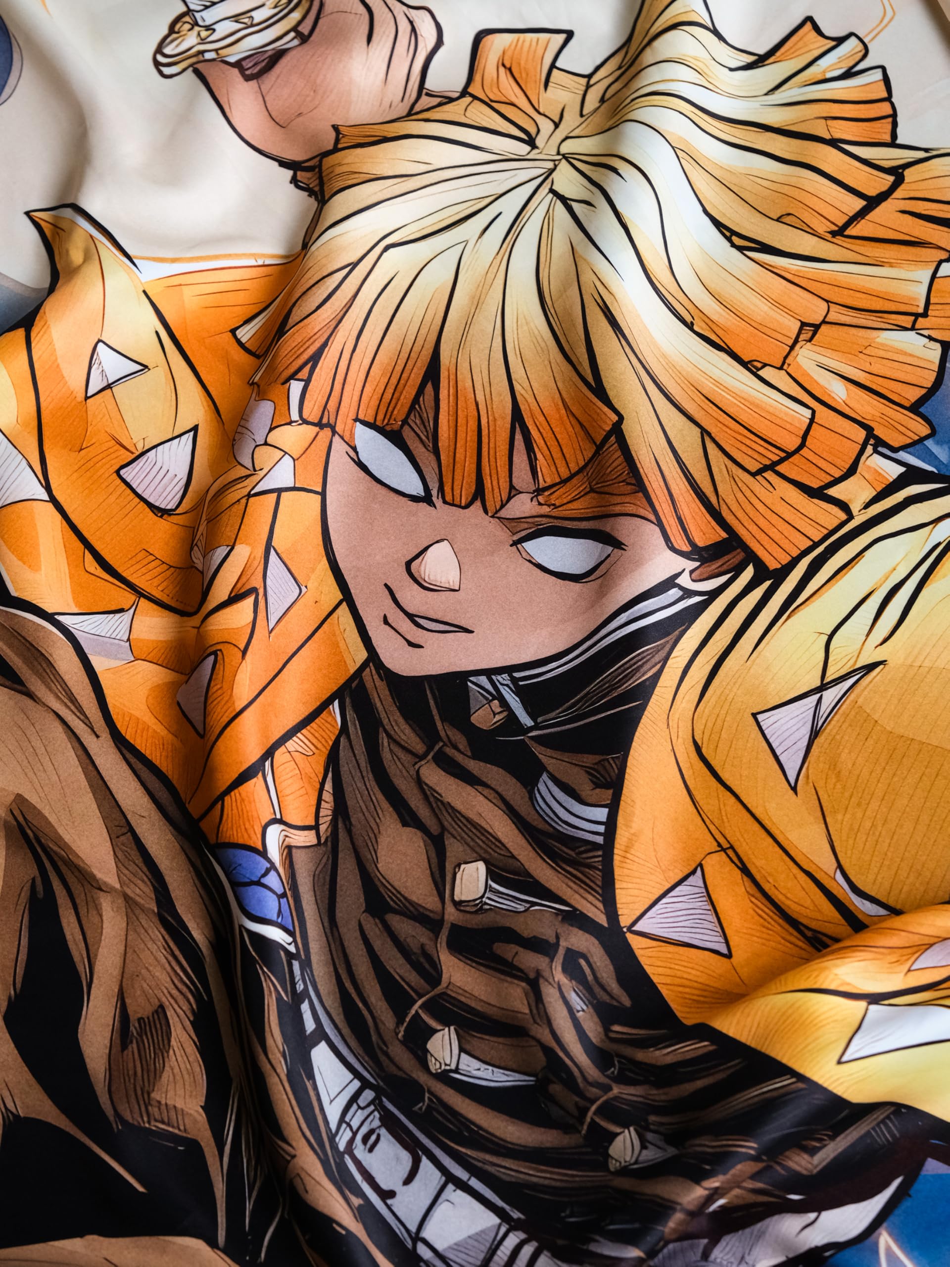 Thunder Warrior Anime Tapestry - Wall Decor -3