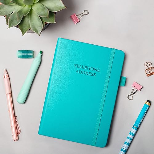 Miniatura 6 de Legend Planner Libreta de direcciones con pestañas alfabéticas Libro de contactos telefónicos para números de teléfono, direcciones, contraseñas,