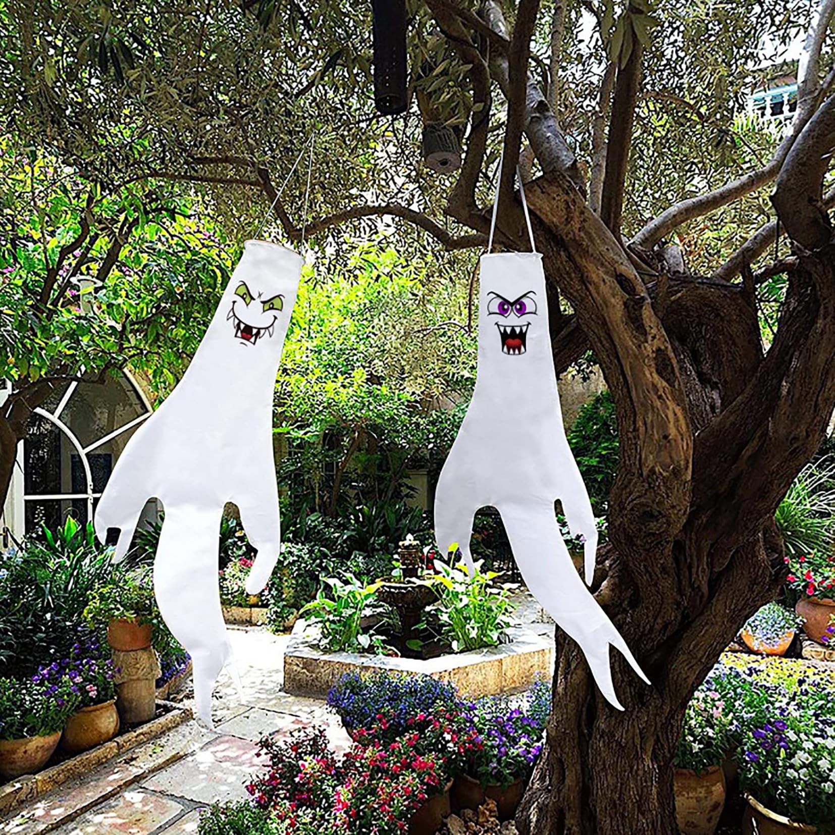 Portacandele Fantasma Di Halloween, 2 Pezzi, Scultura, Decorazione Da Scrivania Centrotavola Spettrale Per Soggiorno Dormitorio Ufficio Festa Scaffale Esposizione Per Le Vacanze Autunnali 100 G 89616795