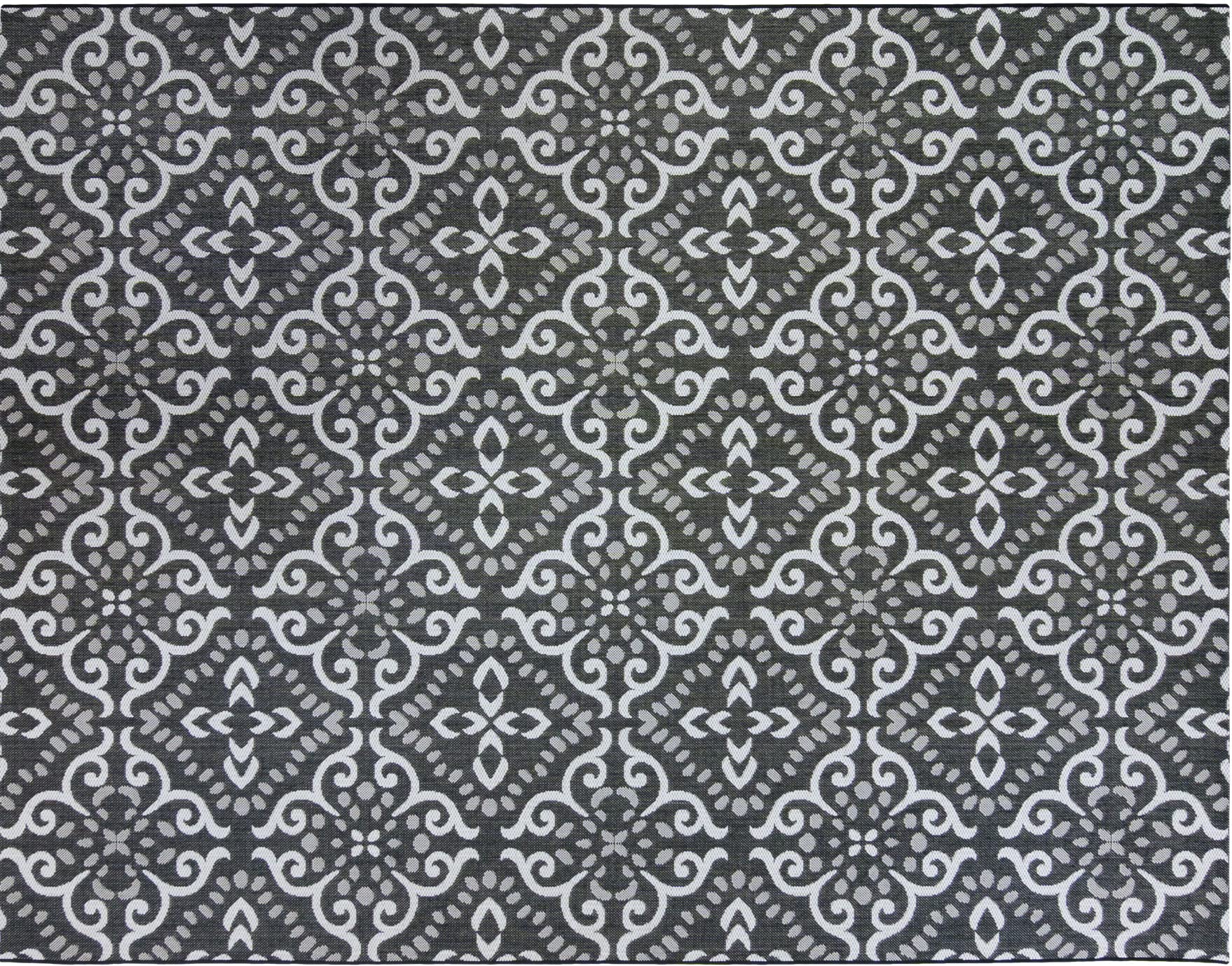 Gertmenian Indoor Outdoor Classic Flatweave Area Rug Stain UV Resistant Carpet Deck Patio Poolside Mudroom 5x7 Ft Standard