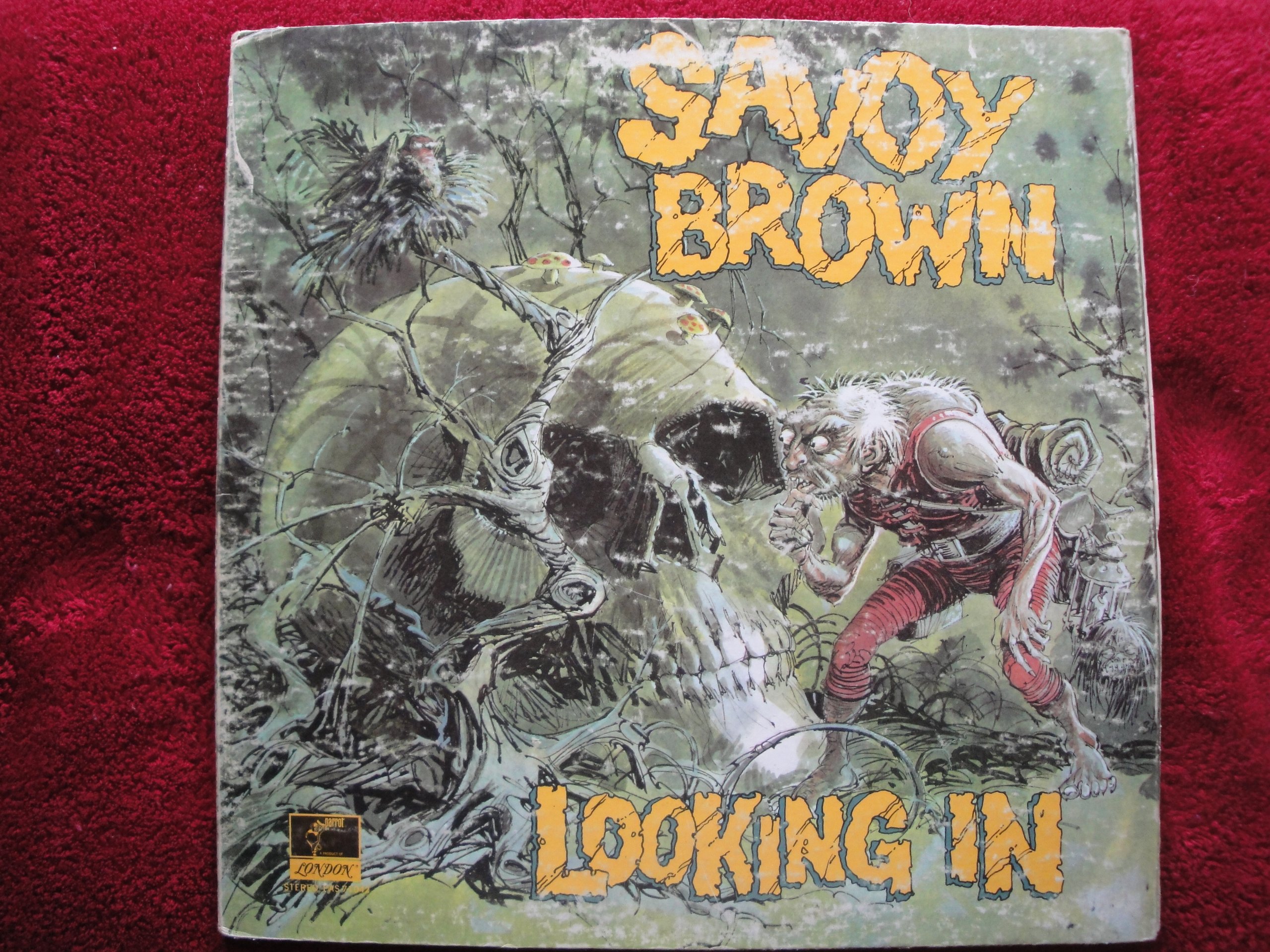 Savoy Bronw "Looking In" Original 1970 Parrot PAS-71042 Stereo Vinyl Lp Ex Blues Rock Must Have!